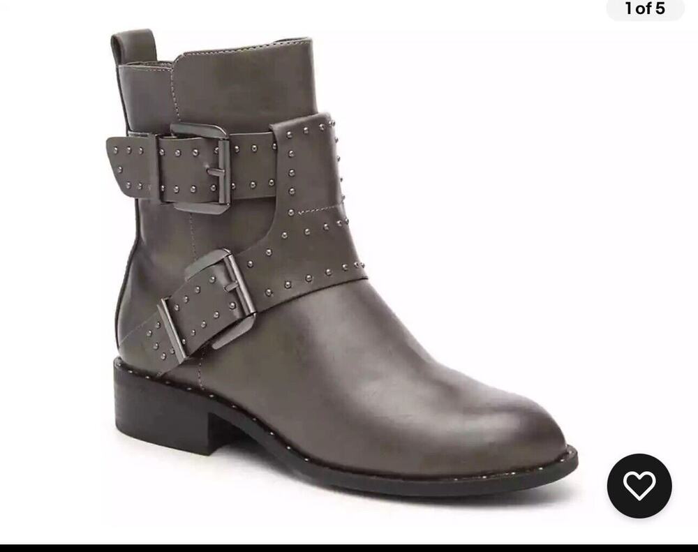 CHARLES BY CHARLES DAVID TUPPER MOTORCYCLE BOOT, Women Size 5 Bikercore